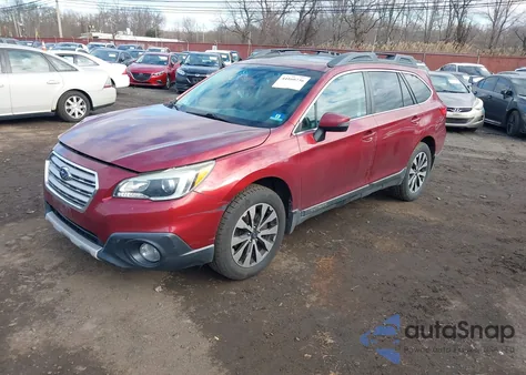 2016 Subaru Outback 2.5I Limited z USA, uszkodzony, nr VIN 4S4BSANC8G3333353